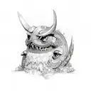 ax tattoo design idea