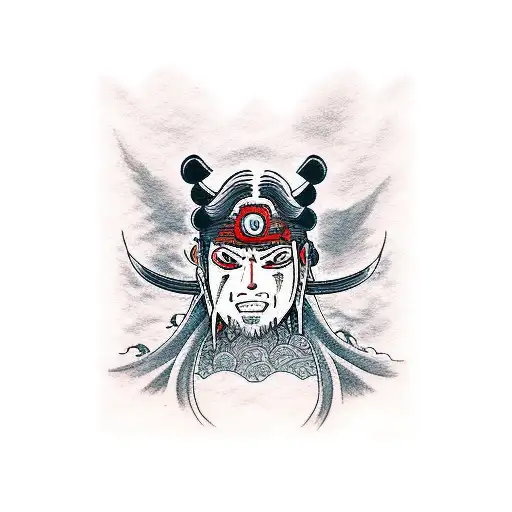 Itachi with susanoo tattoo design idea