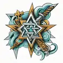 sword_313_star of david tattoo design idea