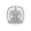 Ankh Symbol tattoo design idea