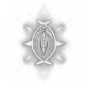 Ankh Symbol tattoo design idea