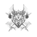 trading tattoo design idea