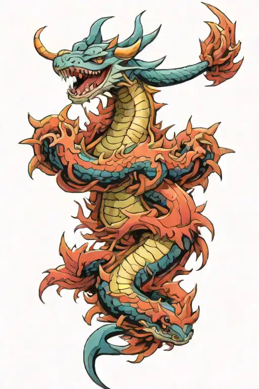 Gyarados tattoo design idea