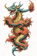 Gyarados tattoo design idea
