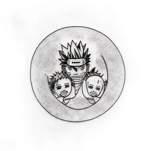 Family, Naruto,Black Clover, God, Self Growth, tattoo design idea