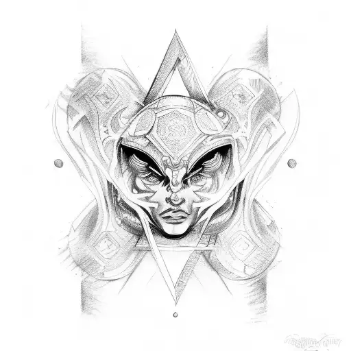 Gemini  tattoo design idea