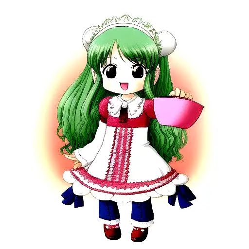 crochet and sewing tattoo design idea