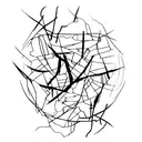 kintsugi art  tattoo design idea