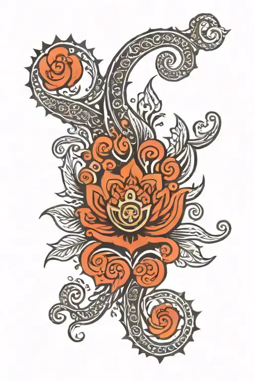 kaali matha on righthand biceps signifying power wisdom tattoo design idea