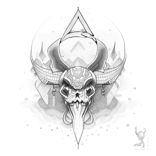 ax tattoo design idea