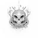 ax tattoo design idea