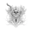 ax tattoo design idea