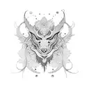 Lace  tattoo design idea