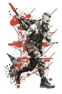 ragnar loothbrok tattoo design idea