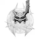 Skyrim gothic tattoo design idea