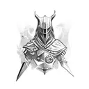 Skyrim gothic tattoo design idea