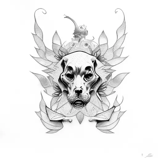 rockabilly  tattoo design idea