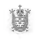croatia, catholic, coat od arms tattoo design idea