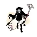 Grim Reaper tattoo design idea