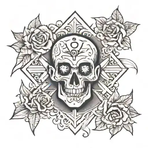 Antichrist tattoo design idea