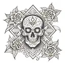 Antichrist tattoo design idea