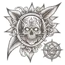 Antichrist tattoo design idea