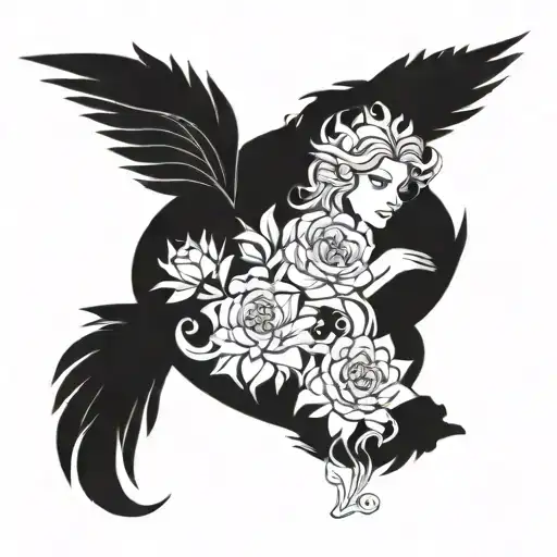tattoo for virgo woman and leo man tattoo design idea
