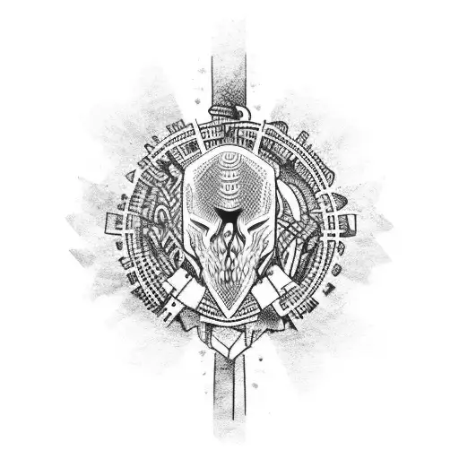survival of fittest tattoo design idea