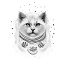 every milk will expire so toss your oatmeal and eat something new tattoo design idea