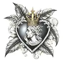 DIOS, EUCARISTICA, SAGRADO CORAZON, ANGELES, VIRGEN MARIA tattoo design idea