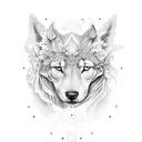 A nature-inspired tattoo with the name 'Aurora' hidden within the elements tattoo design idea