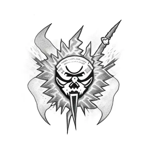Lightning Bolt tattoo design idea