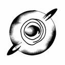 Saturn  tattoo design idea