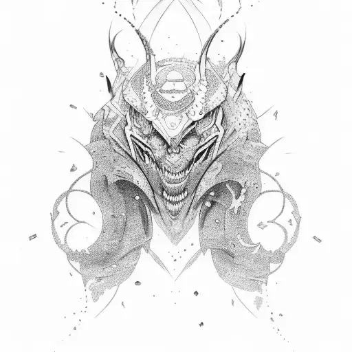 Dehya from genshin impact  tattoo design idea