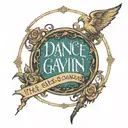 a dance Gavin dance inspired tattoo,with the words "the past is not the residence I choose to reside " tattoo design idea