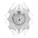 historic  timeline tattoo design idea