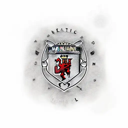 man utd  tattoo design idea