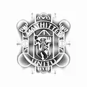 man utd  tattoo design idea