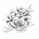 flores japonesas tattoo design idea