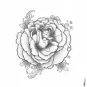 flores japonesas tattoo design idea