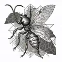 carpenter ant tattoo design idea