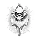 Grim Reaper tattoo design idea