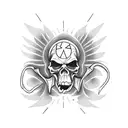 Grim Reaper tattoo design idea