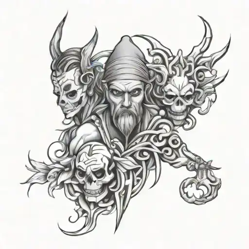 3 brother tatoo design for me alone tattoo design idea