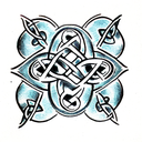 Celtic Knot tattoo design idea