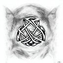 Celtic Knot Bucky Barnes Shield tattoo design idea