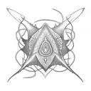 stingray tattoo design idea