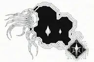 squid tattoo design idea