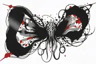 squid tattoo design idea