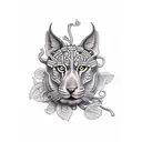 Vine tattoo design idea